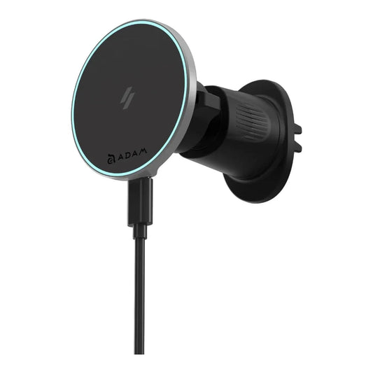 Adam Elements CQ1 Qi2 Magnetic Charging Car Mount - Black