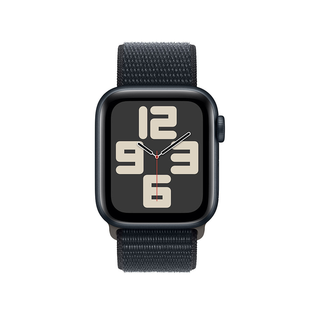 Apple Watch SE Midnight Aluminum Case with Midnight Loop