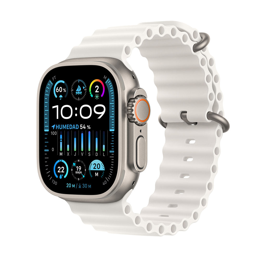 Apple Watch Ultra 2 GPS 49mm Titanium White Ocean Band