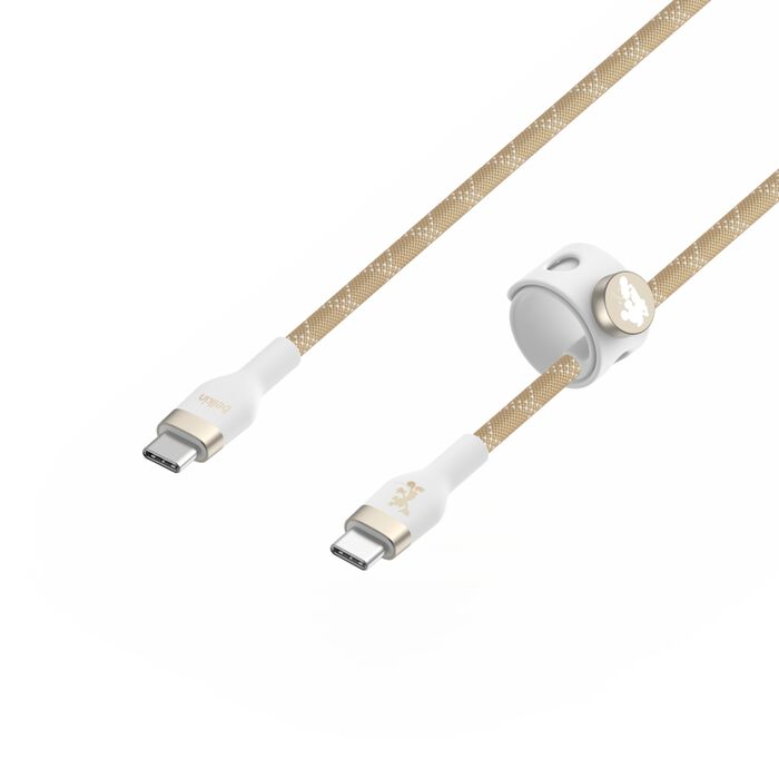 Belkin Cable Pro Flex  USB-C  a USB-C 60W con correa 2M Mickey