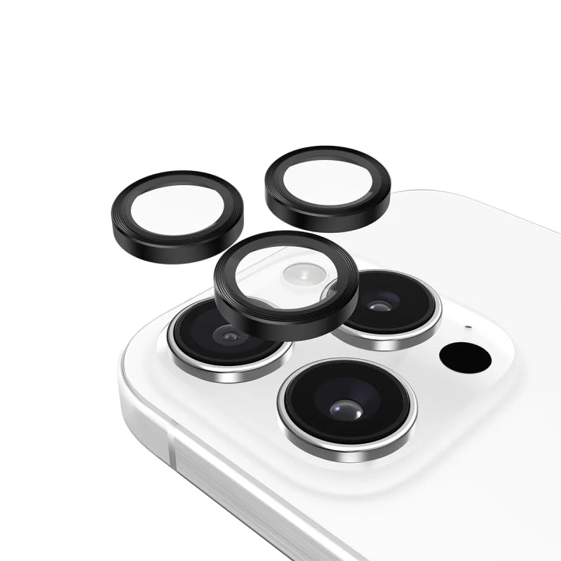 Case-Mate Aluminum Ring Lens Protector para 16 Pro / 16 Pro Max - Negro