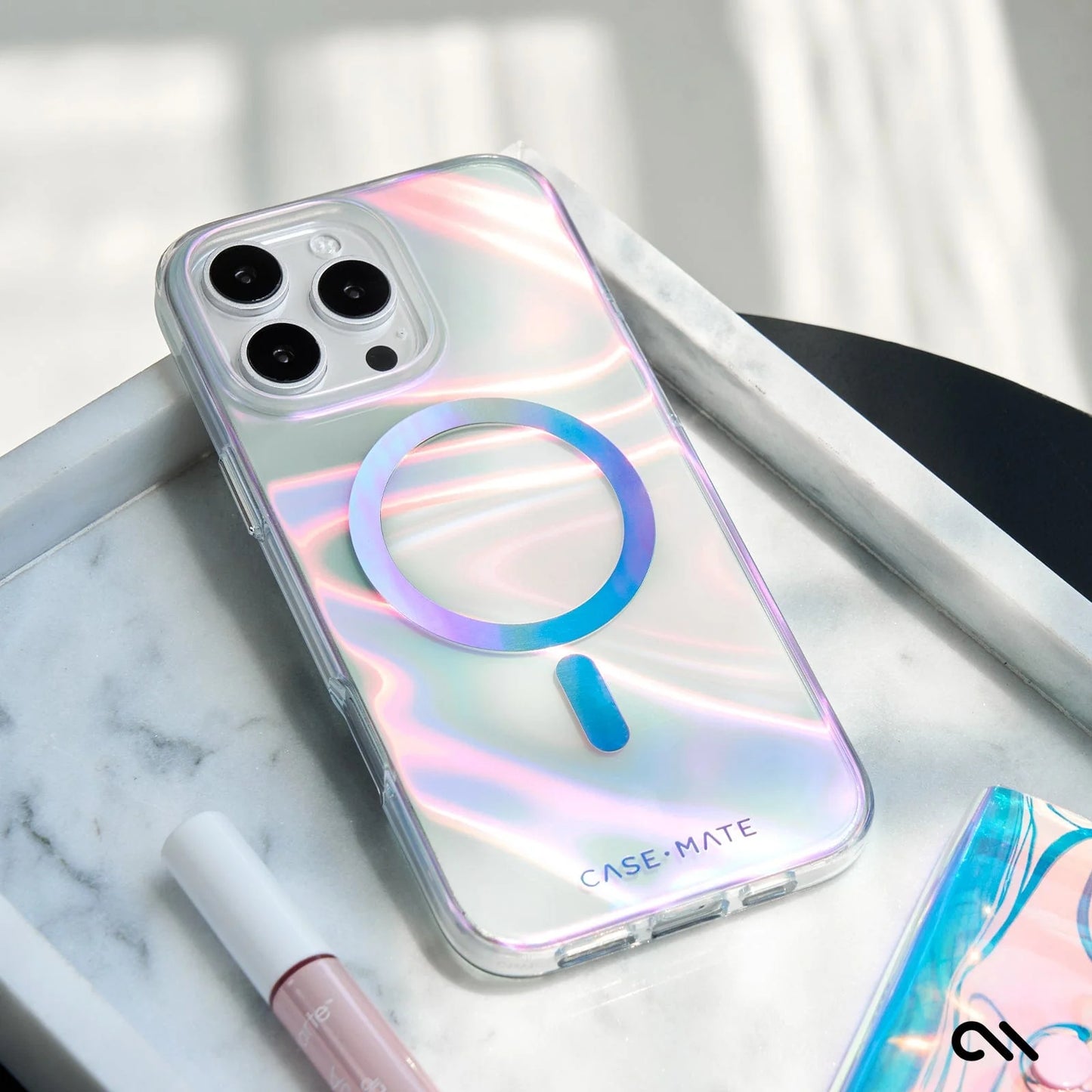 Case-Mate Soap Bubble iPhone 16 Pro Max Iridiscent