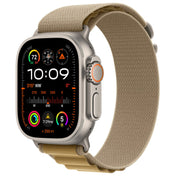 Apple Watch Ultra 2 GPS + Cellular  • Caja de titanio natural de 49 mm • Correa Alpine color canela - Chica