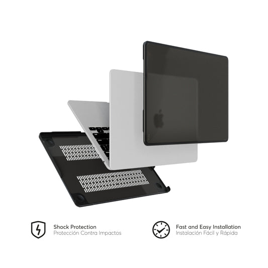NCO hardcase shock Shadow Black for Macbook Air 13.6