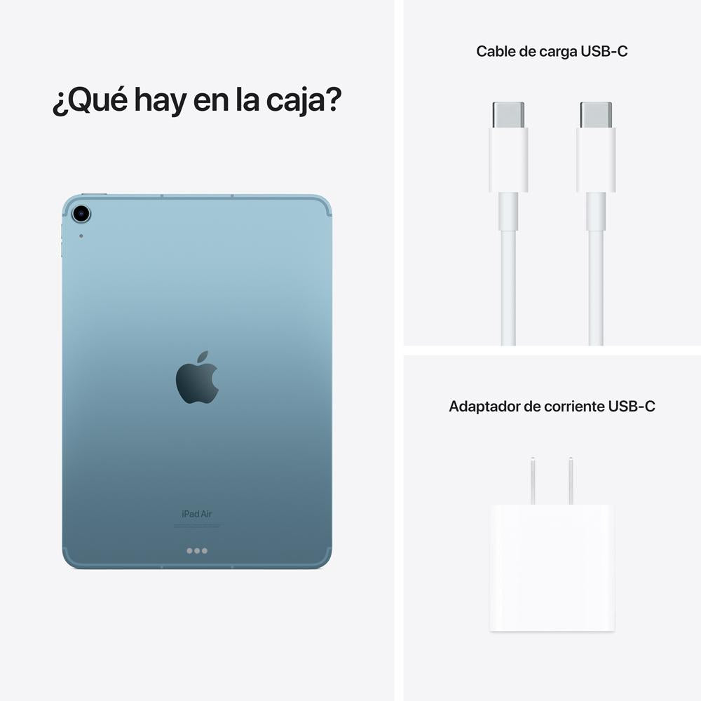 2022 iPad Air Wi-Fi + Cellular 256 GB - Azul (quinta generación)