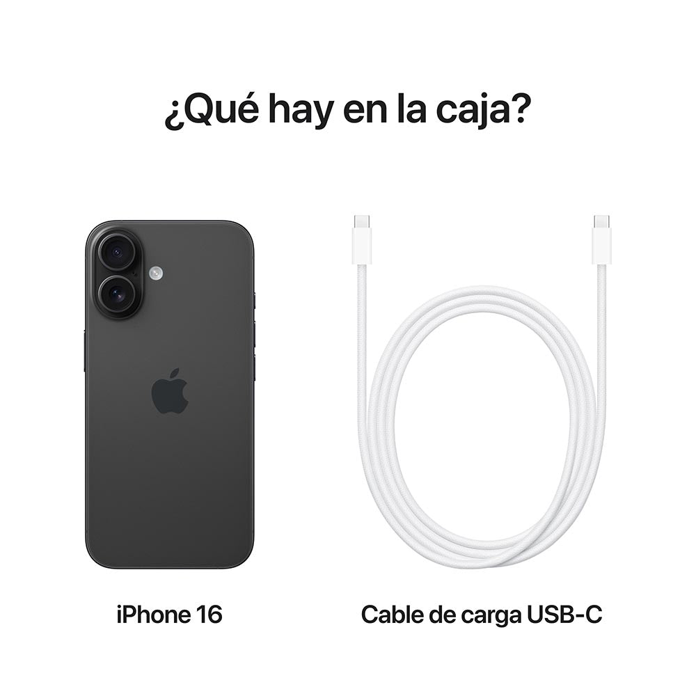 iPhone 16 512 GB Negro
