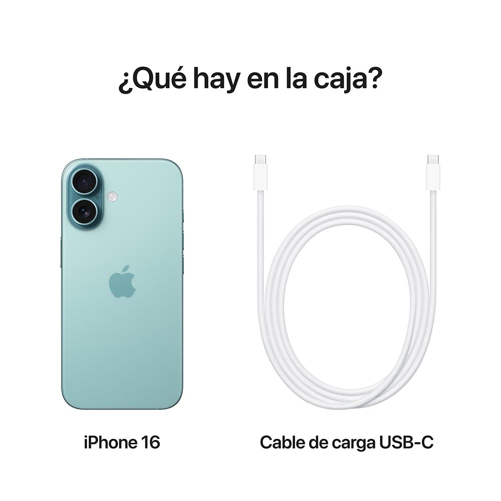 iPhone 16 512 GB Verde azulado