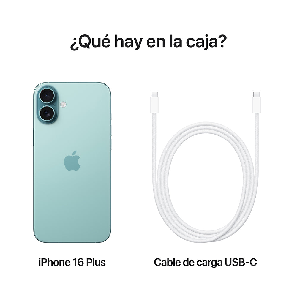 iPhone 16 Plus 256 GB Verde azulado