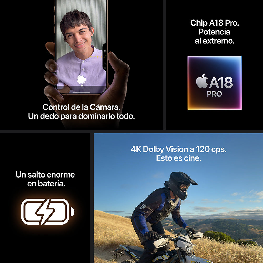 iPhone 16 Pro Max 512 GB Titanio del desierto