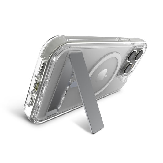 ZAGG Cases Crystal Palace iPhone 15 Pro Snap Clear con soporte