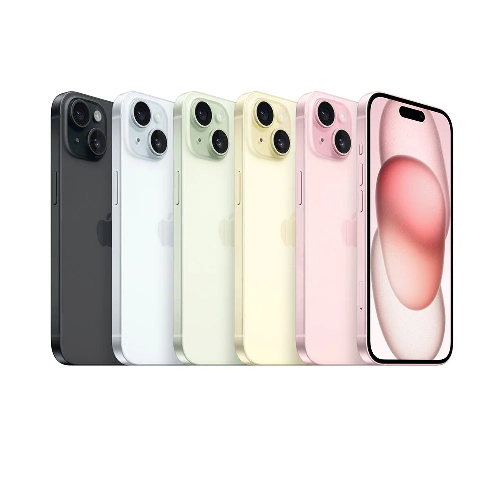 Funda de silicona Apple con MagSafe para iPhone 15 Plus - Ciprés