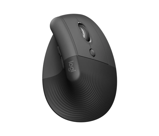 Logitech Lift Vertical Ergonomic Mouse (Graphite)