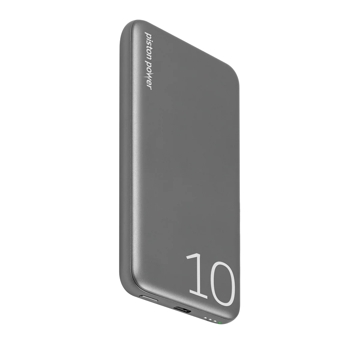 LOGiiX Piston Power 10000 mAh Pro LED - Graphite Grey
