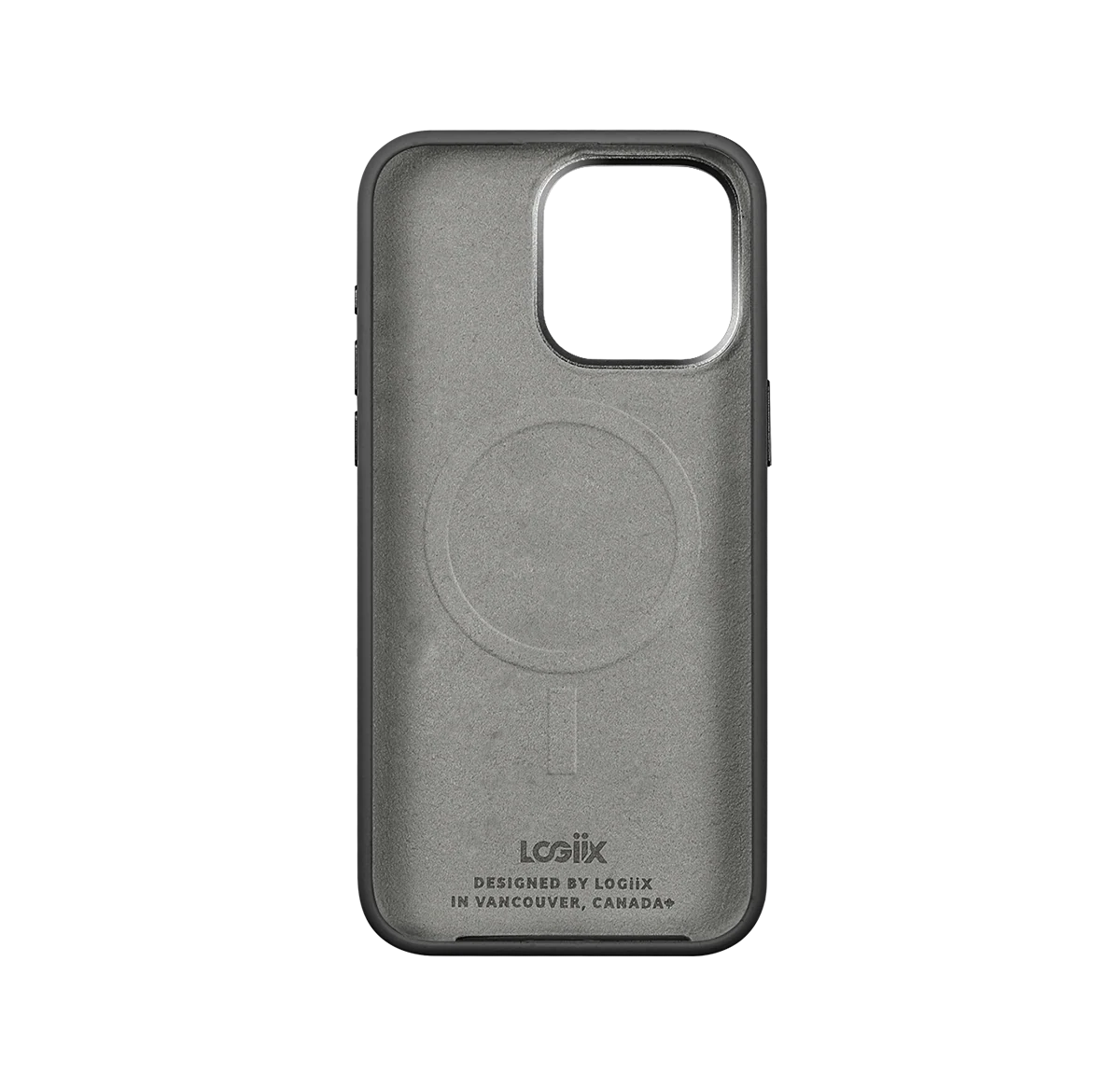 Logiix Vibrance Silicone Case for iPhone 16 Pro Max - Black