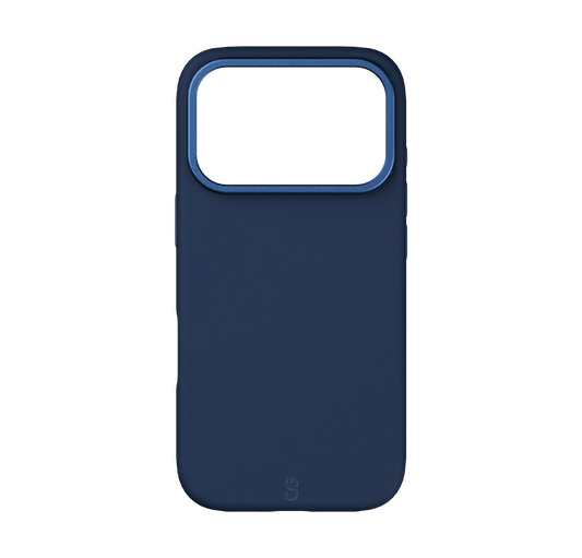 LOGiiX Vibrance Silicone Case for iPhone 17 Pro - Midnight Blue