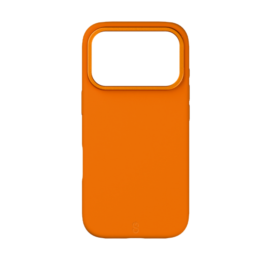 LOGiiX Vibrance Silicone Case for iPhone 17 Pro - Orange