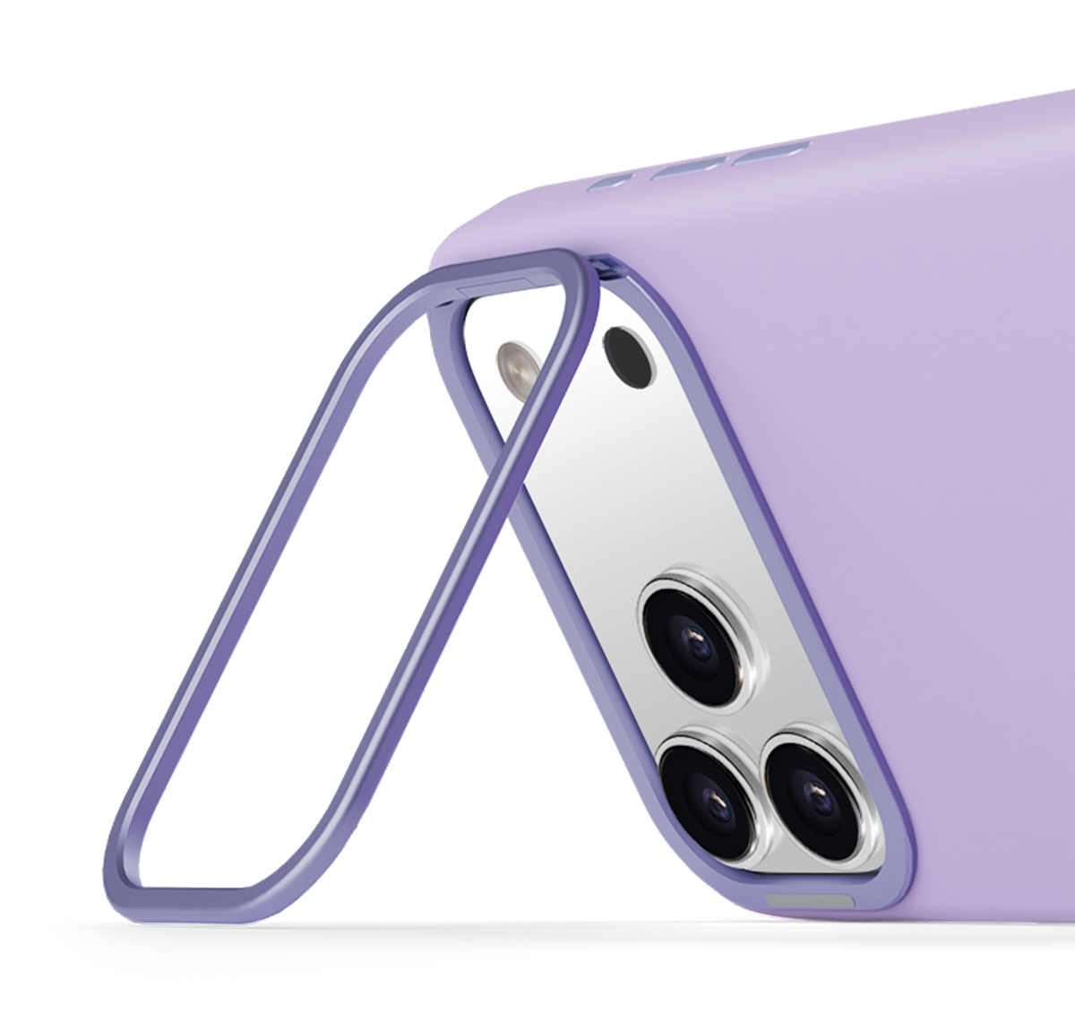 LOGiiX Vibrance Silicone Case for iPhone 17 Pro - Lavender