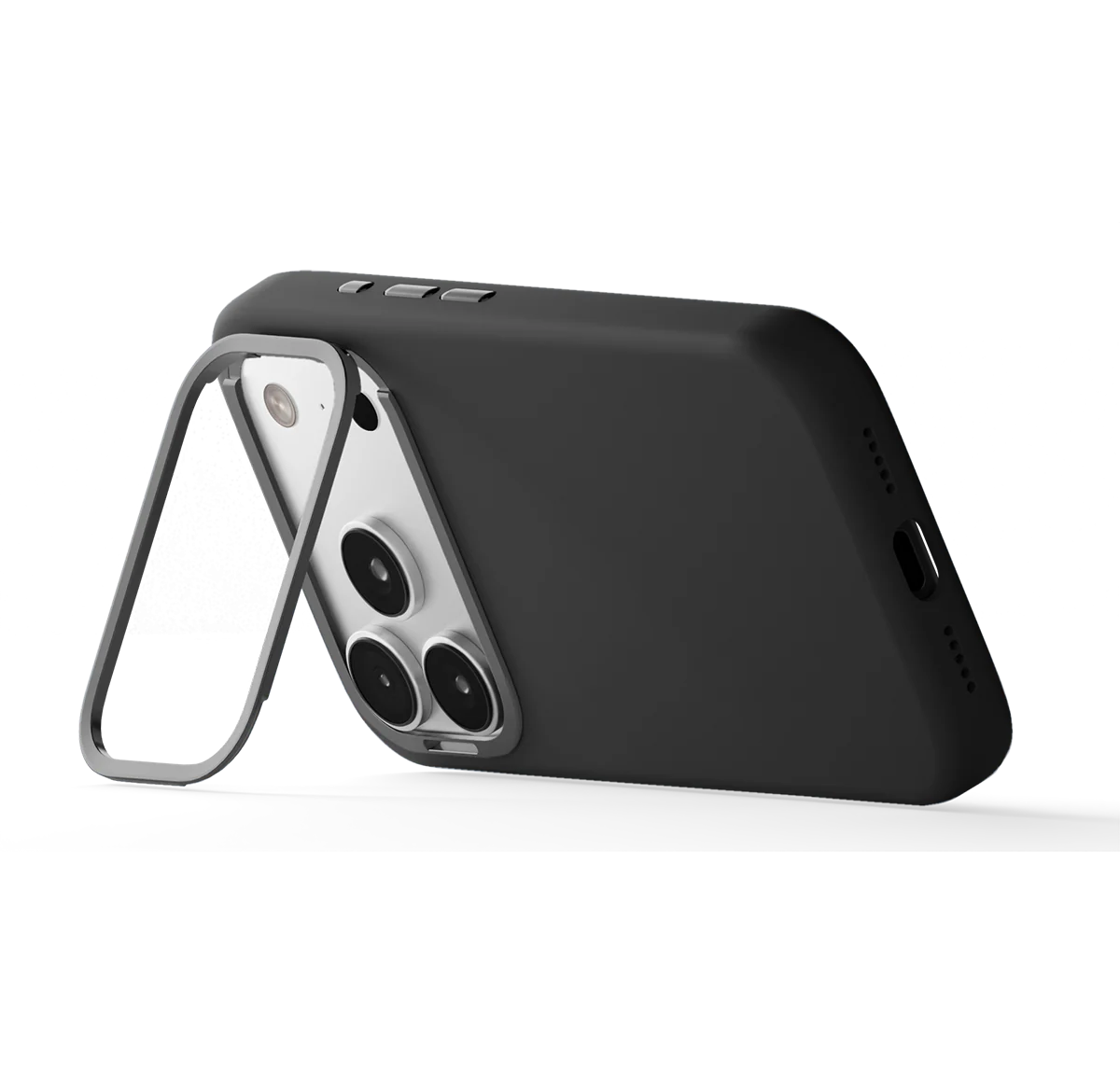Logiix Vibrance Silicone Case for iPhone 18 Pro - Black