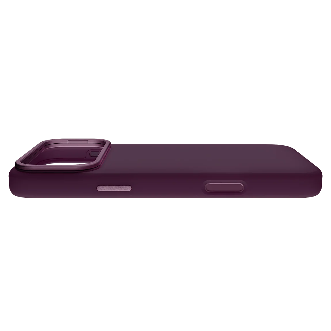 Logiix Vibrance Silicone Case for iPhone 18 Pro Max - Dark Cherry