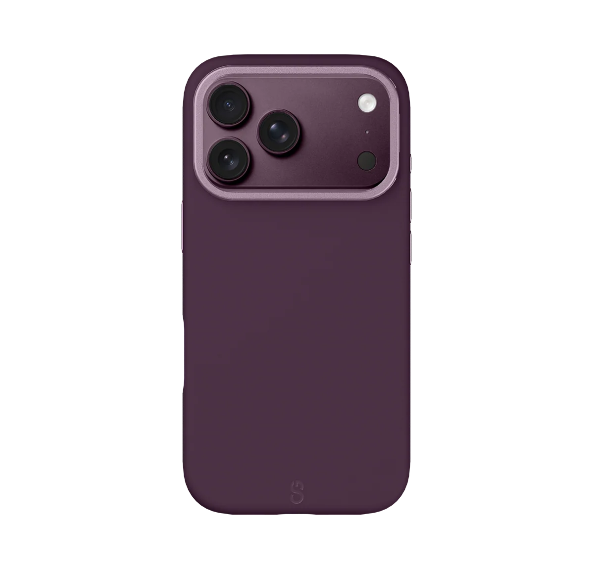 Logiix Vibrance Silicone Case for iPhone 18 Pro Max - Dark Cherry