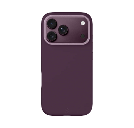 Logiix Vibrance Silicone Case for iPhone 18 Pro Max - Dark Cherry