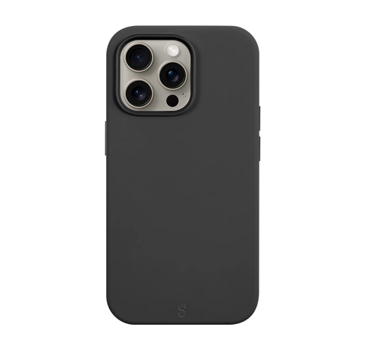 Logiix Vibrance Silicone Case for iPhone 16 Pro Max - Black