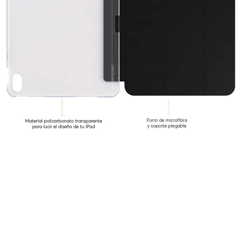 NCO clear folio berry purple for ipad (A16) 11