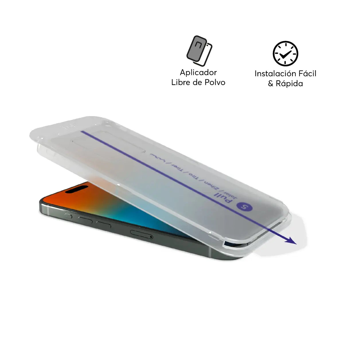 NCO Protector de Pantalla Nano Glass iPhone 15 Pro Max