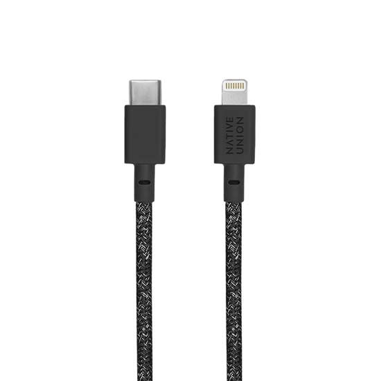 Native Union Cable USB-C a Lightning, 1.2m - Cosmos Black