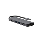 Adam Elements SE07 USB-C 7-in-1 Multi-Function Hub - Grey