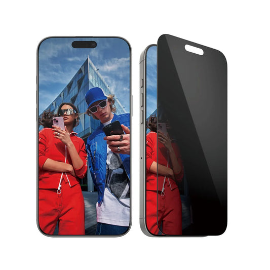 PROTECTOR DE PANTALLA DE PRIVACIDAD PANZERGLASS® PARA IPHONE 16 PRO MAX | AJUSTE ULTRA ANCHO