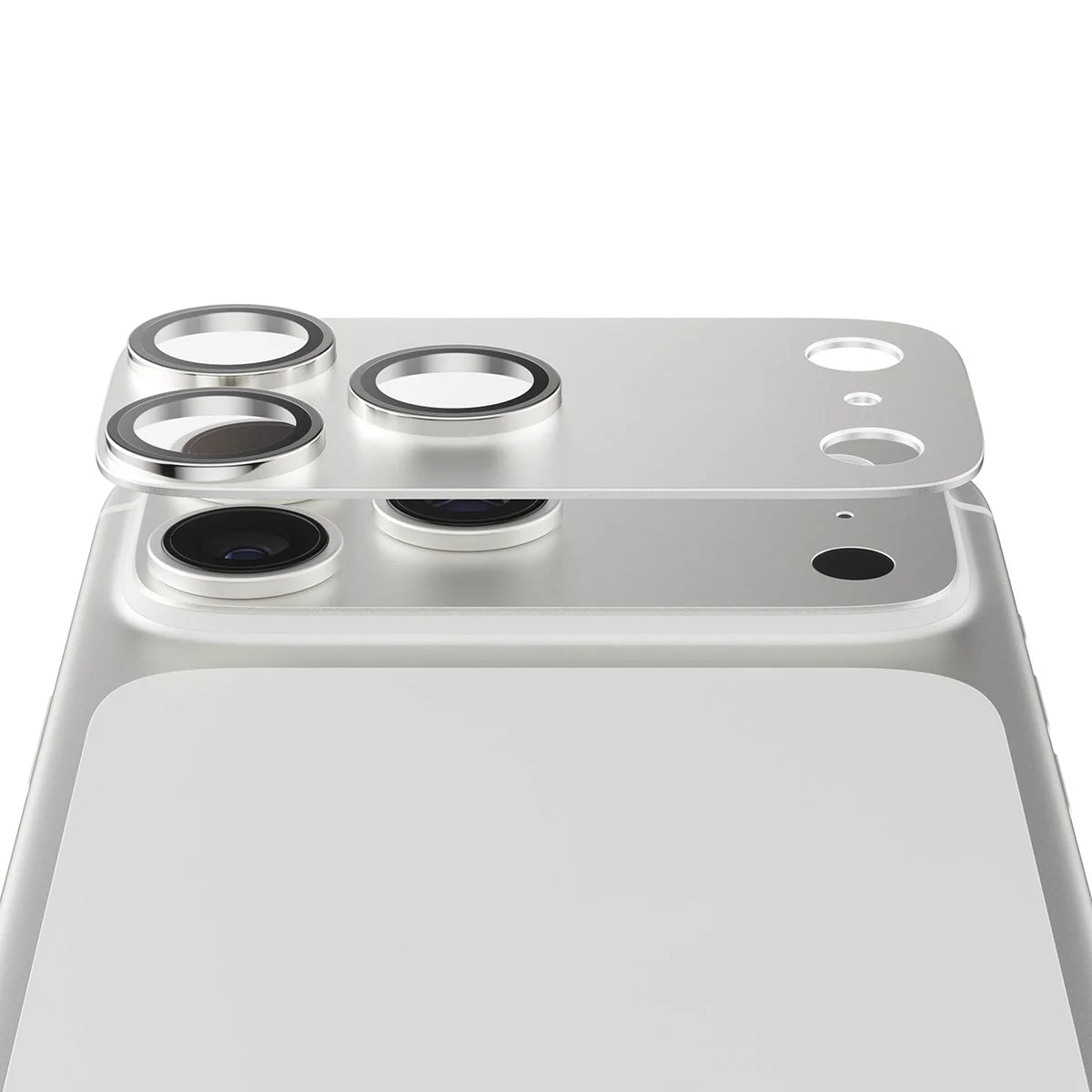 PanzerGlass Fender Camera Protector Silver iPhone 17 Pro Max