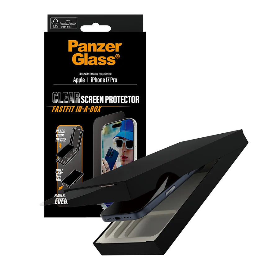 PanzerGlass Apple iPhone 17 Pro UWF w. Fastfit in-a-box
