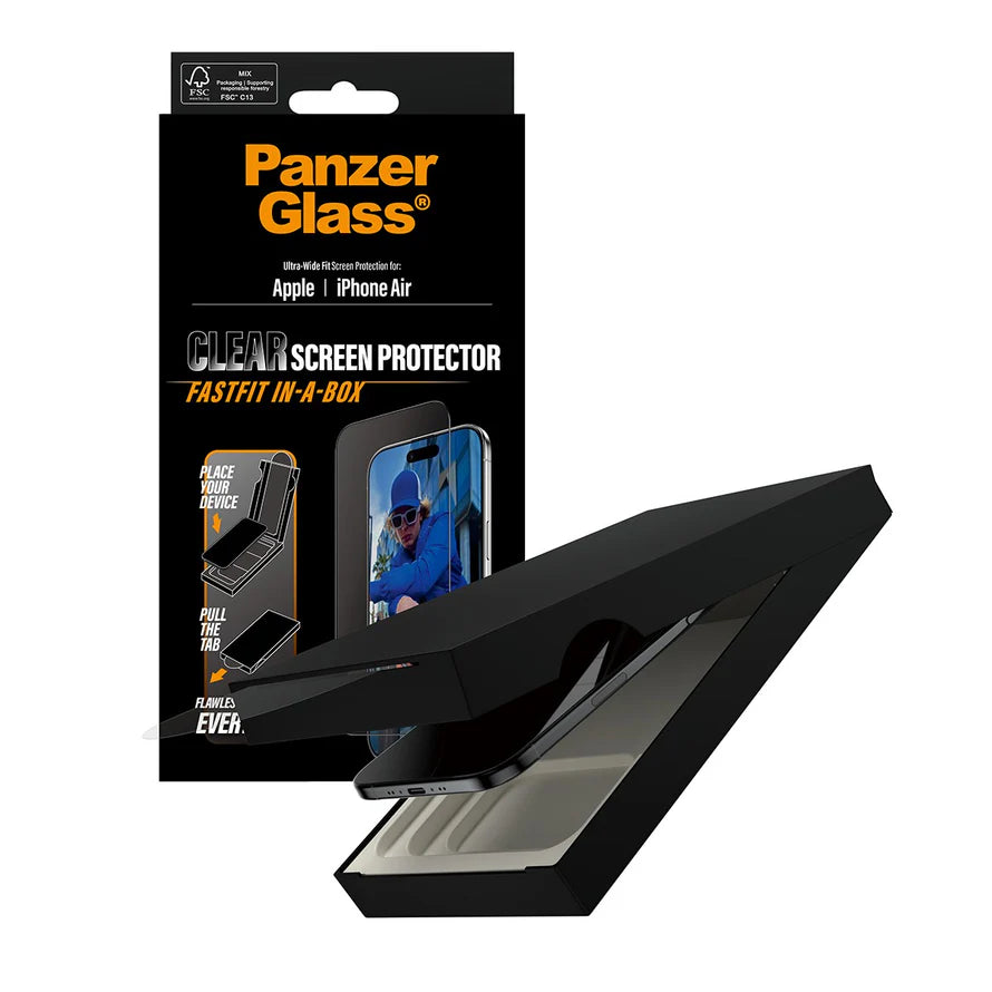 PanzerGlass Apple iPhone 17 Air UWF w. Fastfit in-a-box