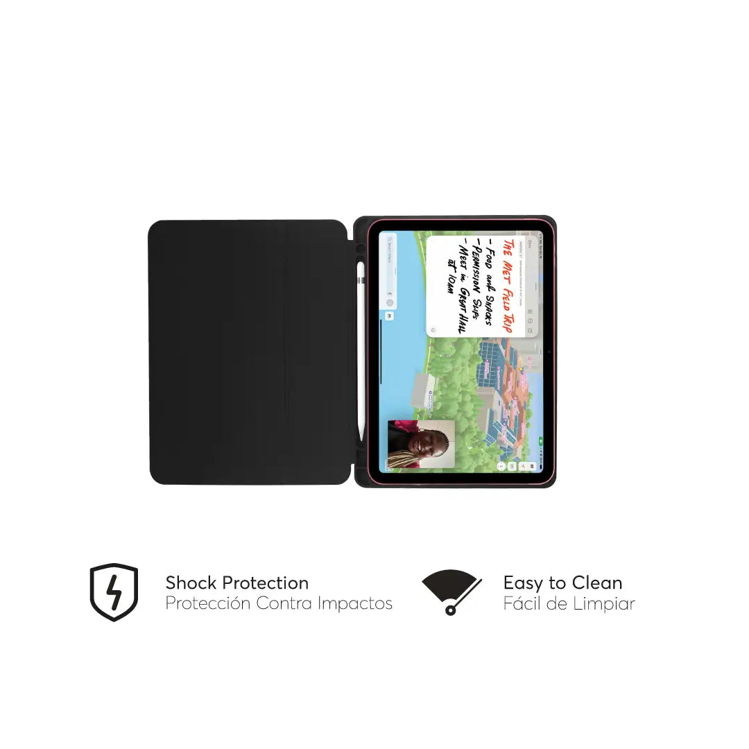 NCO SafeCase Folio Shadow Black For iPad (10th generation)