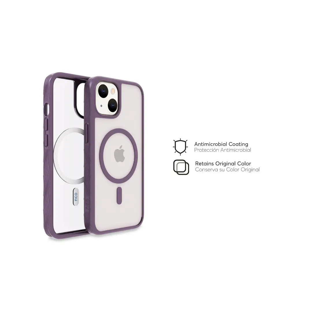 NCO SafeCase Grip With MagSafe Berry Purple para iPhone 14