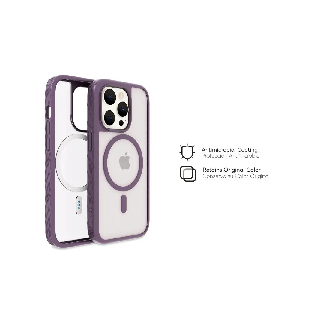 NCO SafeCase Grip With MagSafe Berry Purple para iPhone 14 Pro