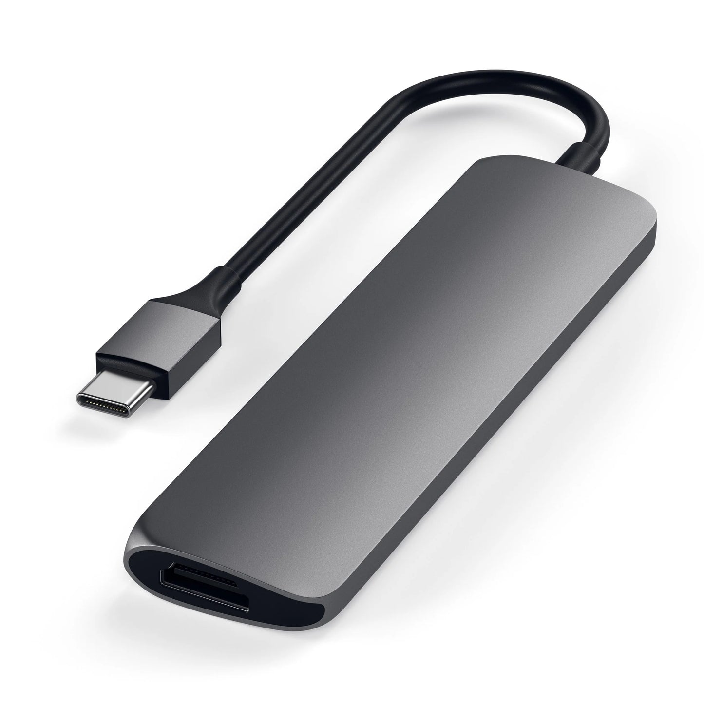Adaptador USB-C Multiport Pro de aluminio de Satechi