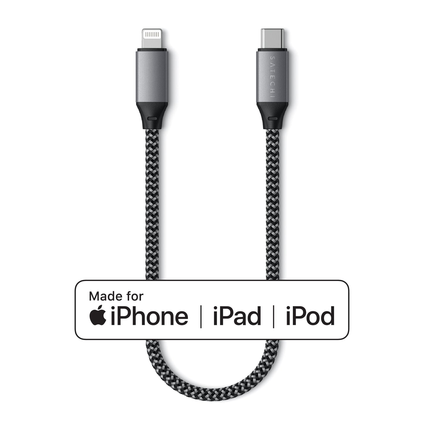 Satechi Cable USB-C a Lightning - 10 pulgadas