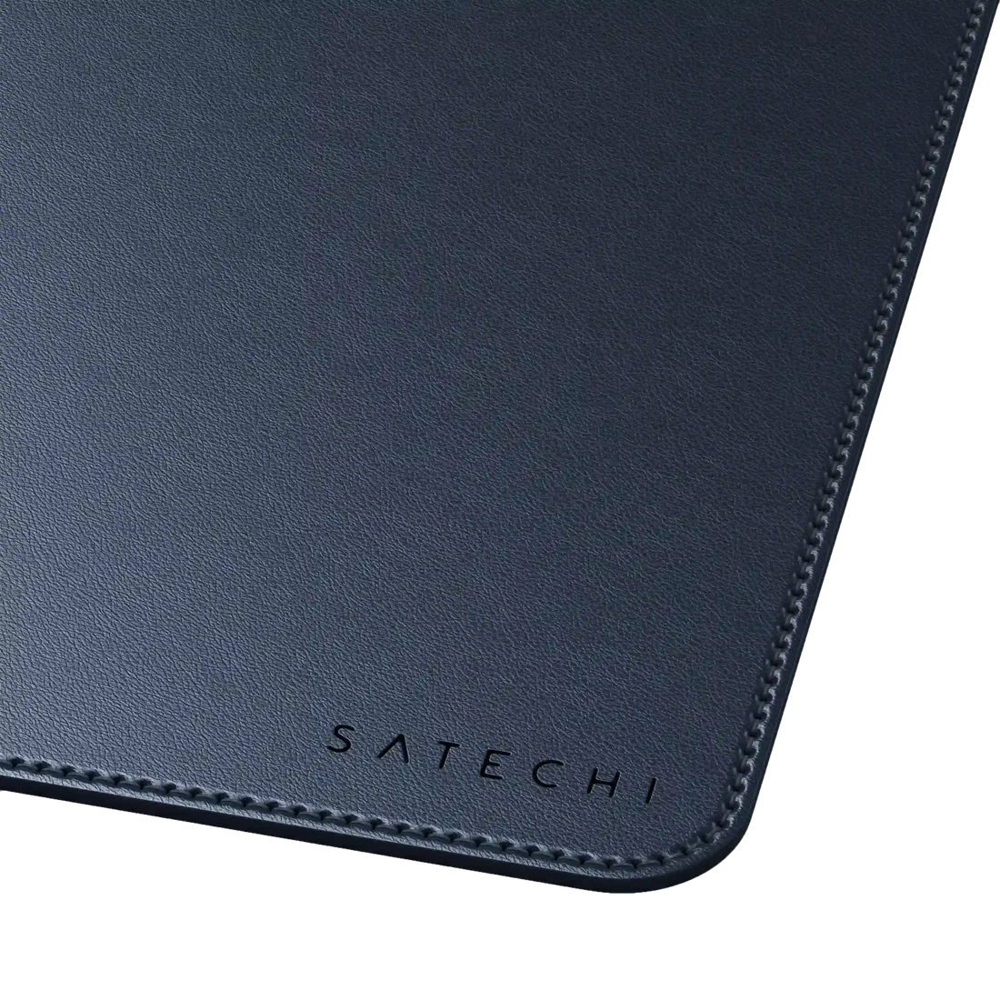Satechi Vegan-Leather Premium Desk Mat Blue
