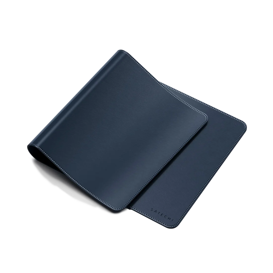 Satechi Vegan-Leather Premium Desk Mat Blue