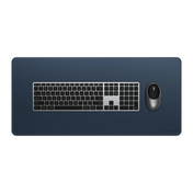Satechi Vegan-Leather Premium Desk Mat Blue