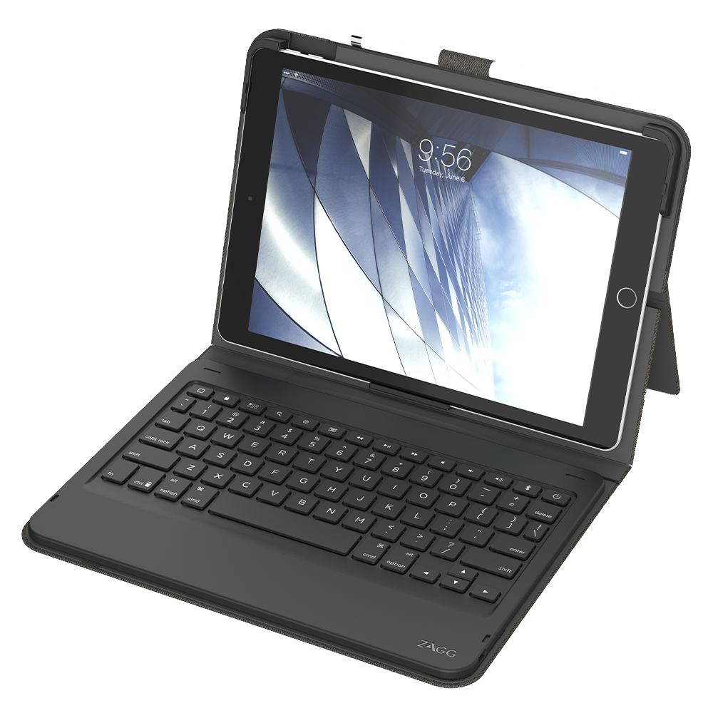 Zagg Messenger Folio Keyboard 10.2 / 10.5 - iPad 8 y 7 Gen - iPad Air 3Gen - iPad Pro 10.5