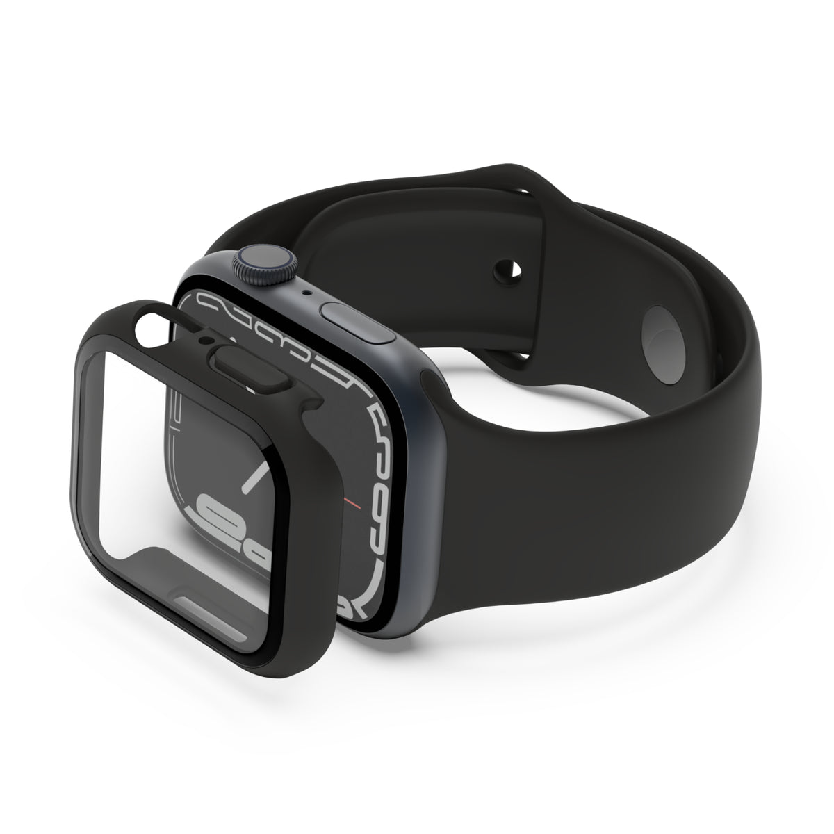 Belkin Protector de Pantalla Full 360 Apple Watch 45mm Black