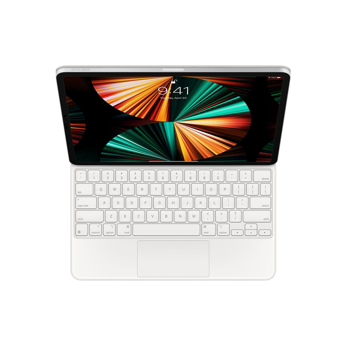 Magic Keyboard para iPad Pro de 12,9 pulgadas White (3ª, 4ª, 5ª, 6.ª gen) Seminuevo