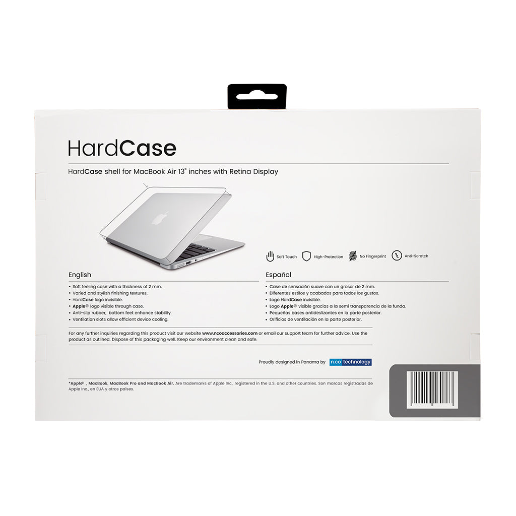 NCO HardCase MacBook Air Retina 2020 (Crystal)