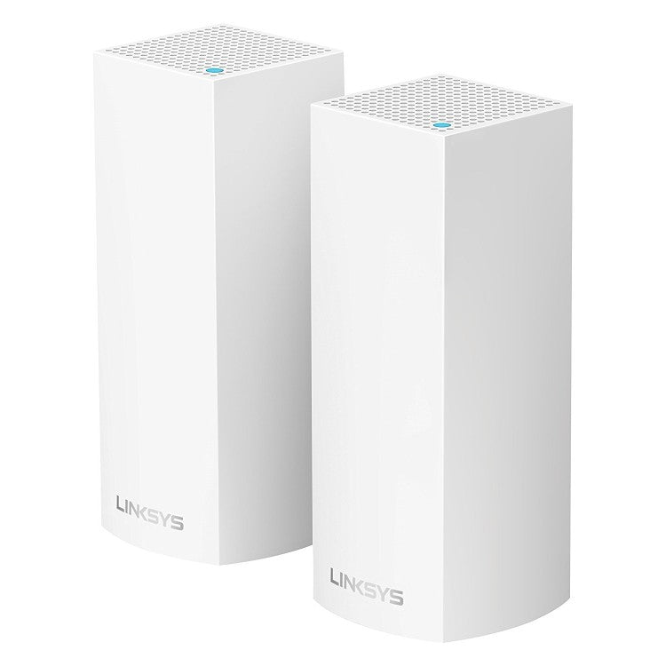 Sistema Velop Wi-Fi Intelligent Mesh tribanda de Linksys (AC4400, paquete de 2)