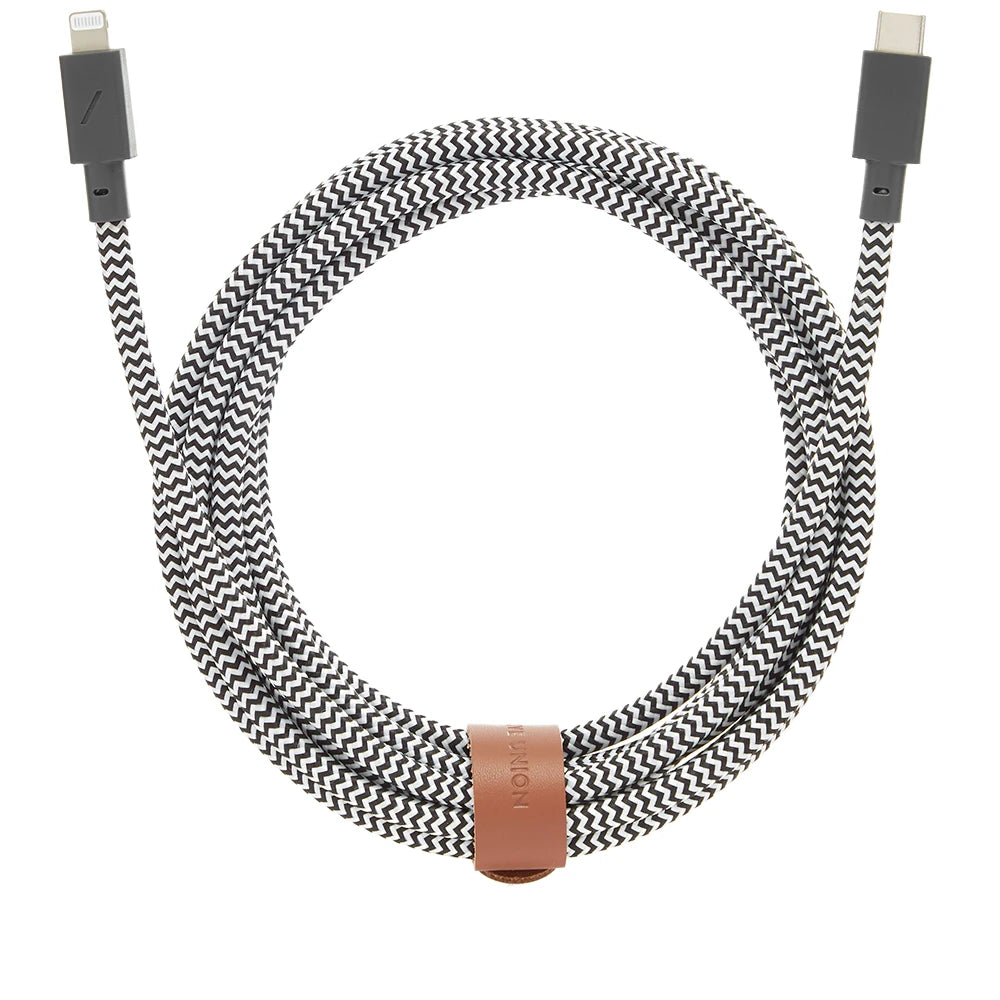 Native Union Braided USB-C to Lightning Belt Cable 3m