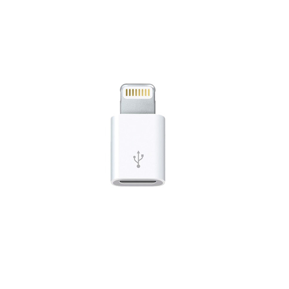 HomeSpot Cargador para iPhone, convertidor de adaptador Lightning micro USB  a 8 pines con funda de anclaje, certificado MFi de Apple para iPhone 8 7