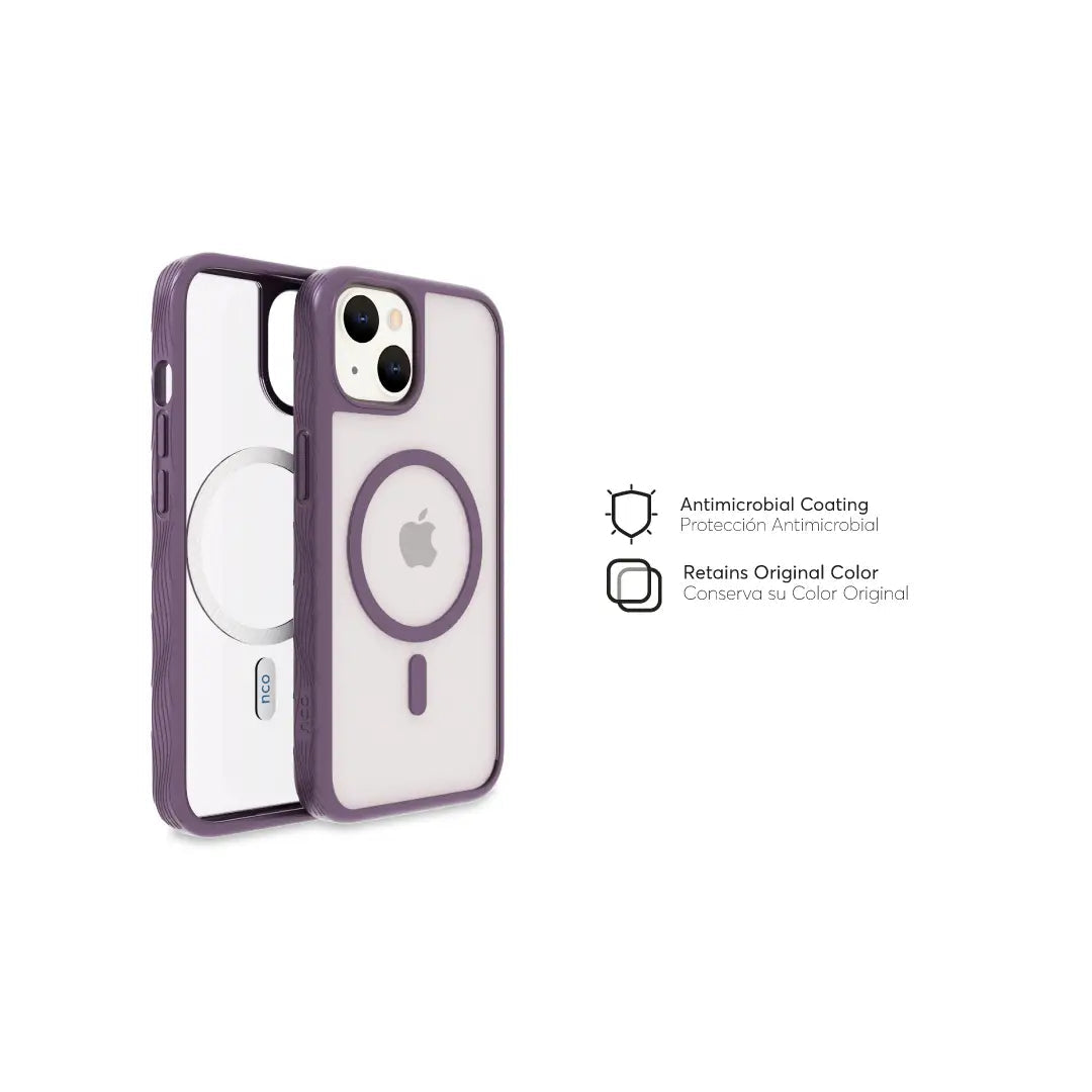 NCO SafeCase Grip With MagSafe Berry Purple para iPhone 14 Plus